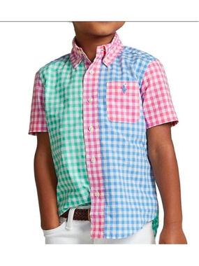 Boys Ralph Lauren Button Down Size 8